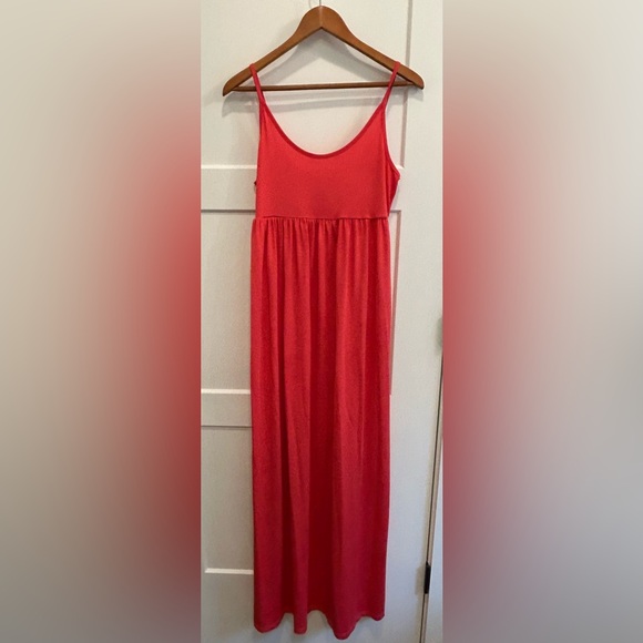 Dresses & Skirts - Hot pink / coral bohemian Maxi Dress  women Large